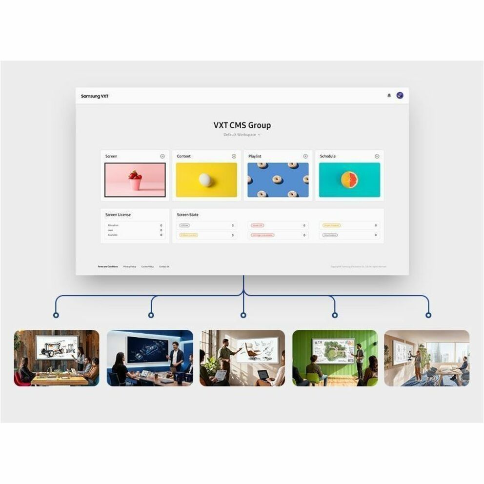 Samsung Flip WM55FX 55' 4K UHD LCD Collaboration Display - Alternate view 13