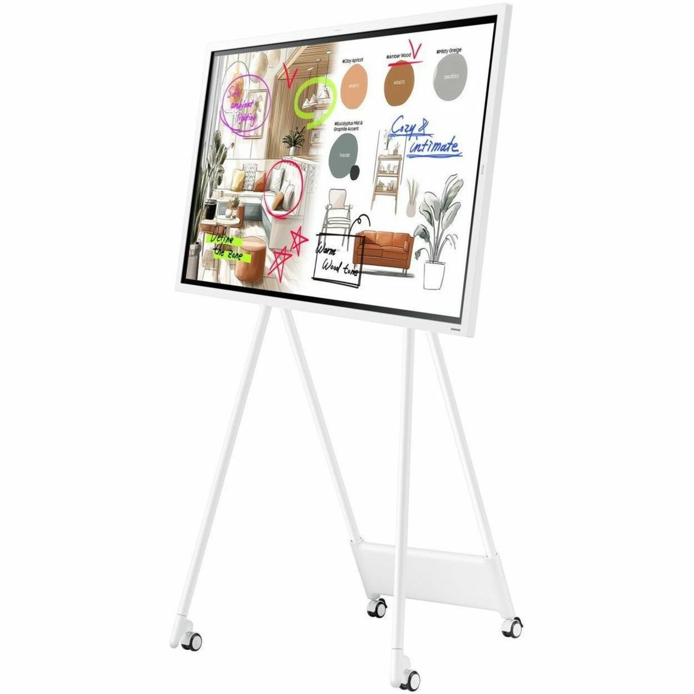 Samsung Flip WM65FX 65' 4K UHD LCD Collaboration Display - Alternate view 9