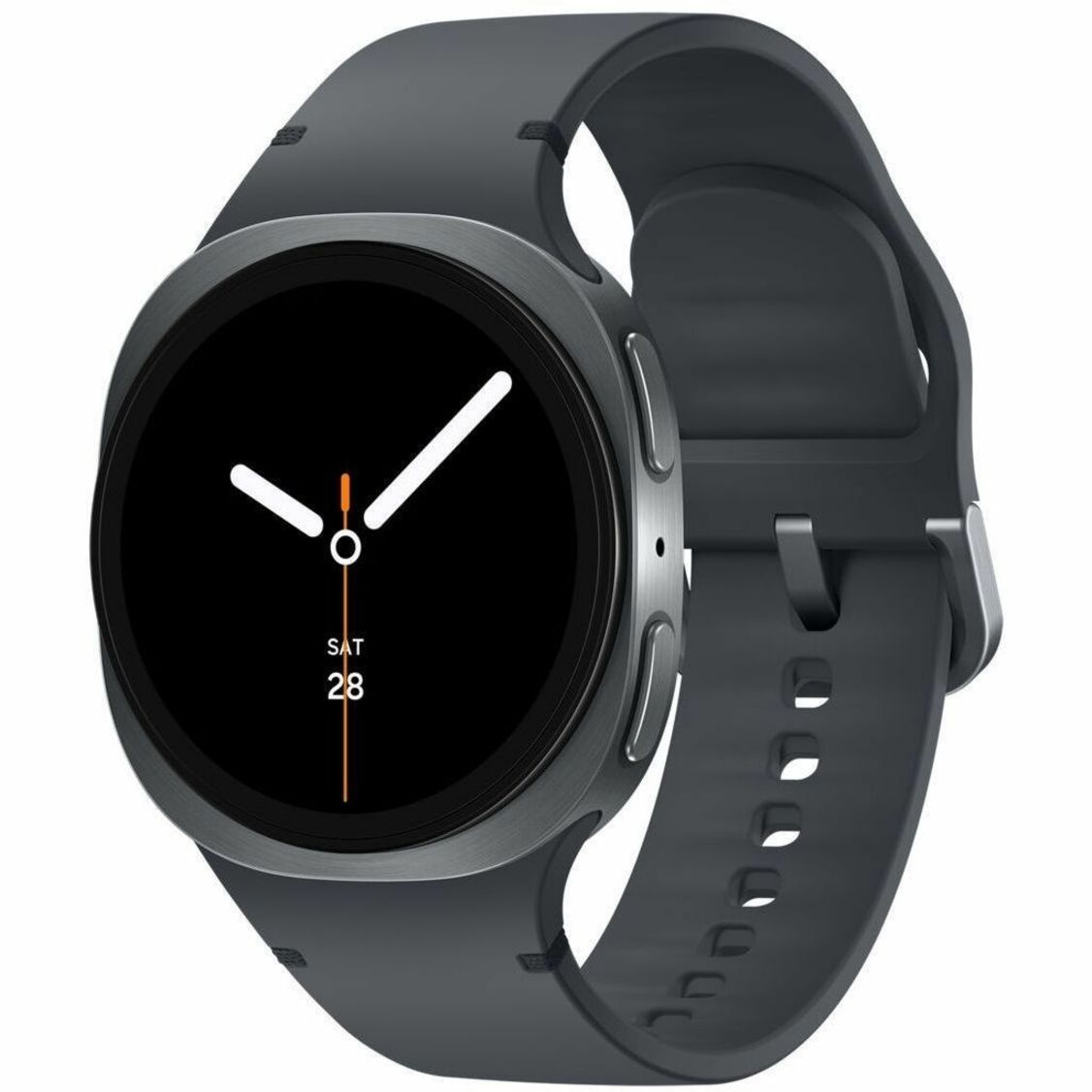 Samsung Galaxy Watch8 SM-L325F Smart Watch - Graphite Body Color - Armor Aluminum Case Material - Wireless LAN - 4G - LTE