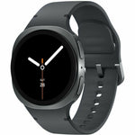 Samsung Galaxy Watch8 SM-L330 Smart Watch - 46 mm Case Height - 43.70 mm Case Width - Graphite Case Color - Graphite Band Color - Armor Aluminum Case Material - Wireless LAN