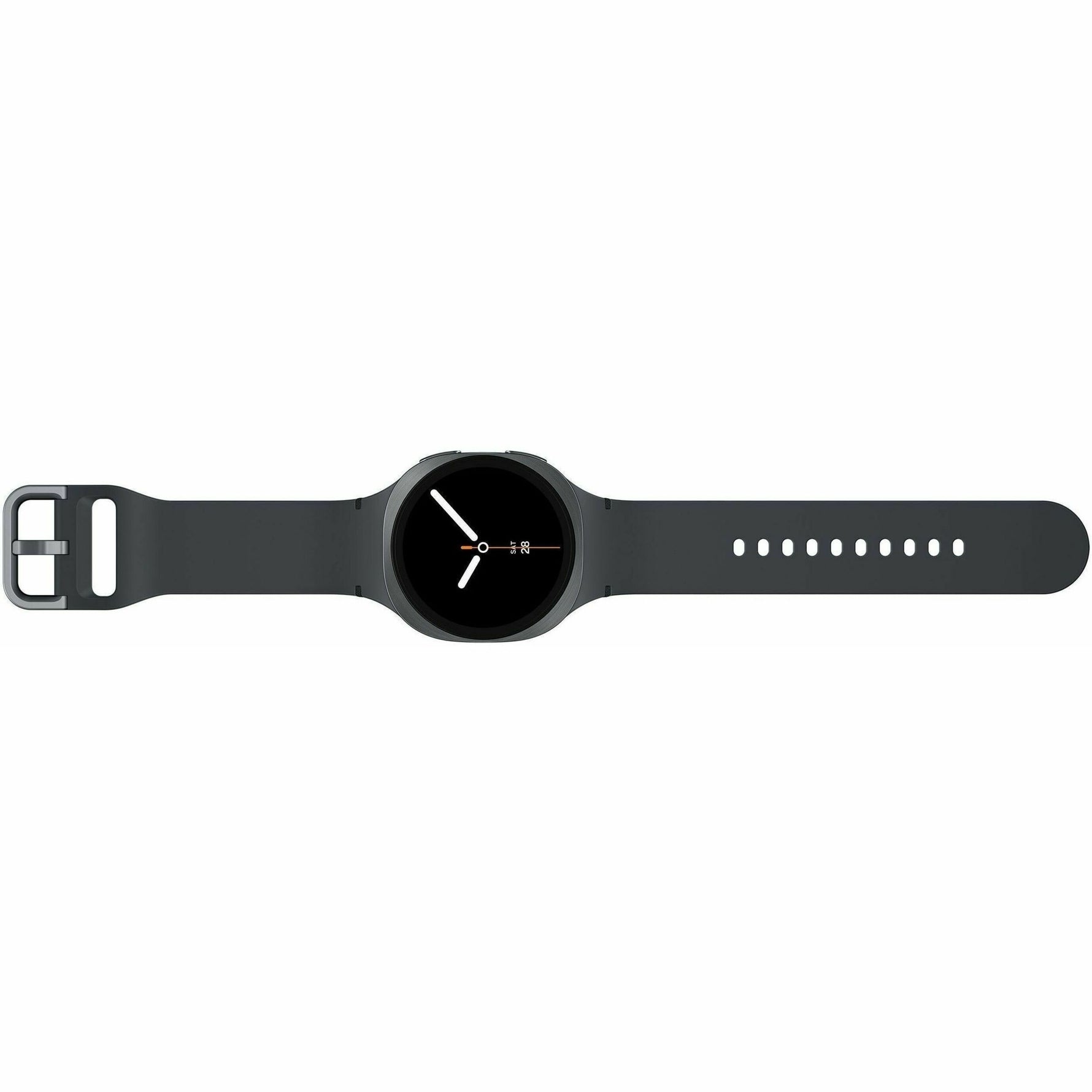 Samsung Galaxy Watch8 SM-L330 Smart Watch - 46 mm Case Height - 43.70 mm Case Width - Graphite Case Color - Graphite Band Color - Armor Aluminum Case Material - Wireless LAN