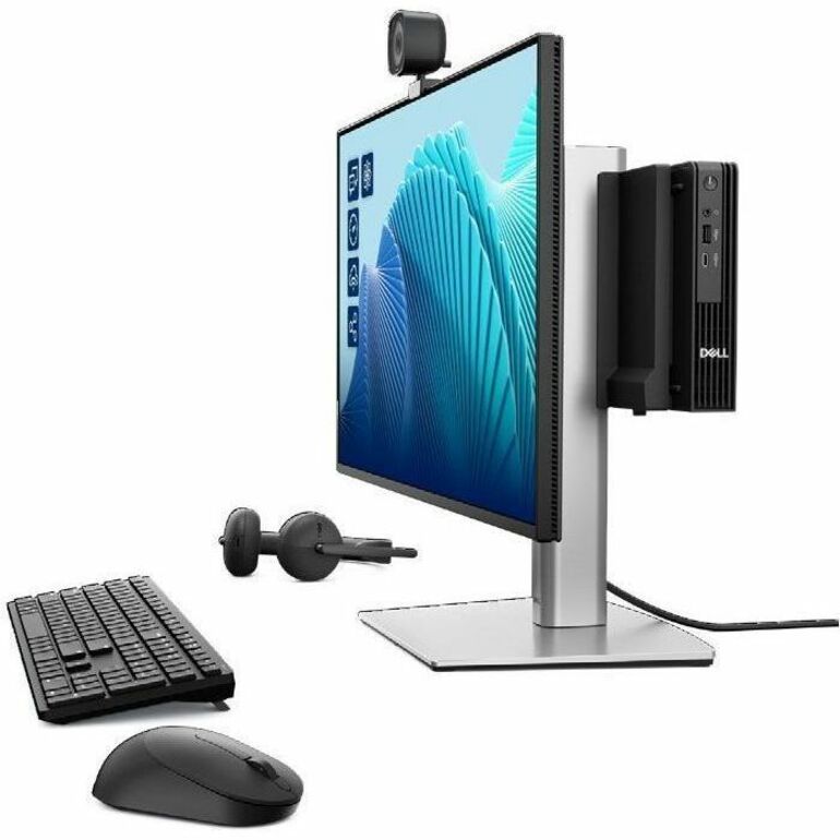 Dell Pro Micro QCM1250 Desktop Computer - Intel Core Ultra 7 265T - 16 GB - 512 GB PCI Express NVMe 4.0 SSD - Micro PC - Alternate view 7