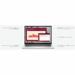 Dell Pro 14 PC14250 14' Notebook - Full HD Plus - 60 Hz - Intel Core Ultra 7 255U - 16 GB - 512 GB SSD - English (US) Keyboard - Platinum Silver, Metallic - Alternate view 14