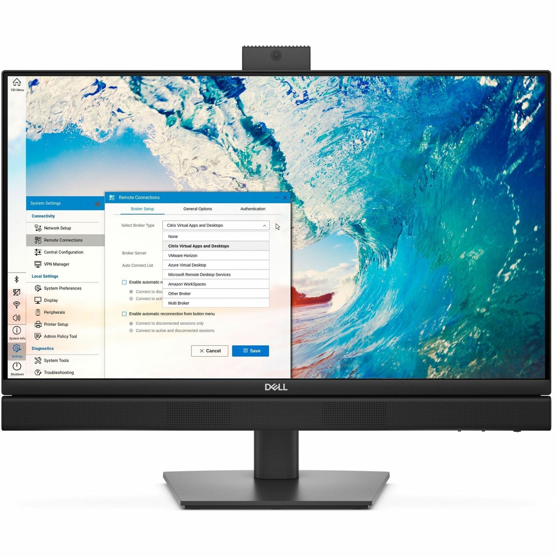 Dell Pro 24 QC24251 All-in-One Computer - Intel Core Ultra 5 235T - 16 GB - 512 GB PCI Express NVMe 4.0 SSD - 23.8' Full HD Touchscreen - Desktop - Textured Black - Alternate view 7