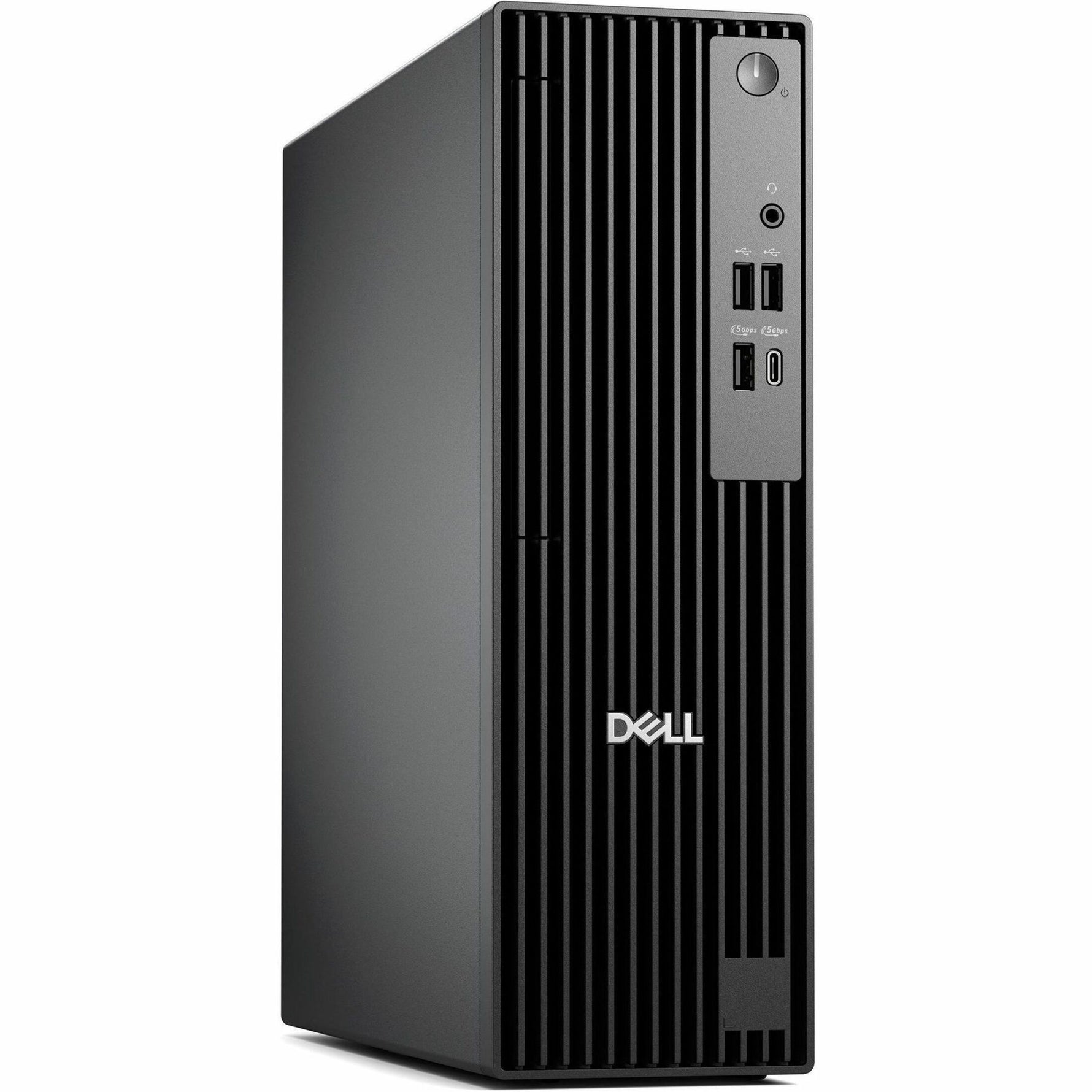 Dell Pro Slim QCS1250 Desktop Computer - Intel Core Ultra 7 265 - 16 GB - 512 GB PCI Express NVMe 4.0 SSD - Slim PC - Standard Black