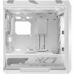 Asus ROG Strix Helios II White Edition Gaming Computer Case - EATX, ATX Motherboard Supported - Mid-tower - Tempered Glass, Aluminium, Brushed Aluminium - White - Alternate view 9