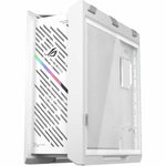 Asus ROG Strix Helios II White Edition Gaming Computer Case - EATX, ATX Motherboard Supported - Mid-tower - Tempered Glass, Aluminium, Brushed Aluminium - White - Bottom view