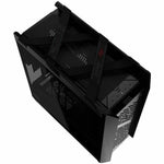Asus ROG Strix Helios II Gaming Computer Case - EATX, ATX Motherboard Supported - Mid-tower - Tempered Glass, Aluminium, Brushed Aluminium - Black - Top view