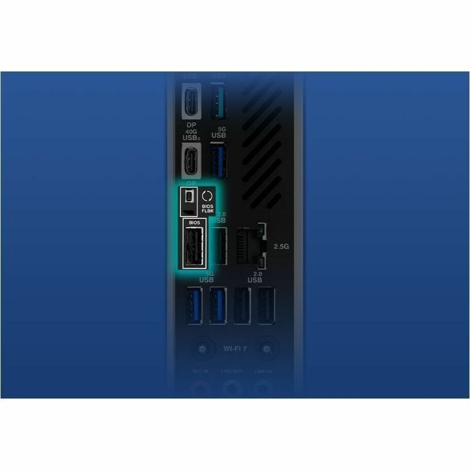 Asus X870 MAX GAMING WIFI7 Gaming Desktop Motherboard - AMD X870 Chipset - Socket AM5 - ATX - Alternate view 15