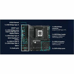 Asus X870 MAX GAMING WIFI7 Gaming Desktop Motherboard - AMD X870 Chipset - Socket AM5 - ATX - Alternate view 21