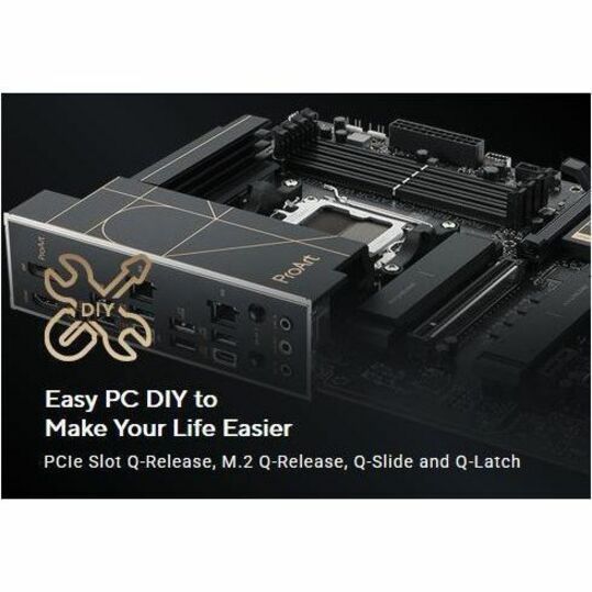 Asus ROG ProArt B850-CREATOR WIFI NEO Gaming Desktop Motherboard - AMD B850 Chipset - Socket AM5 - ATX - Alternate view 11