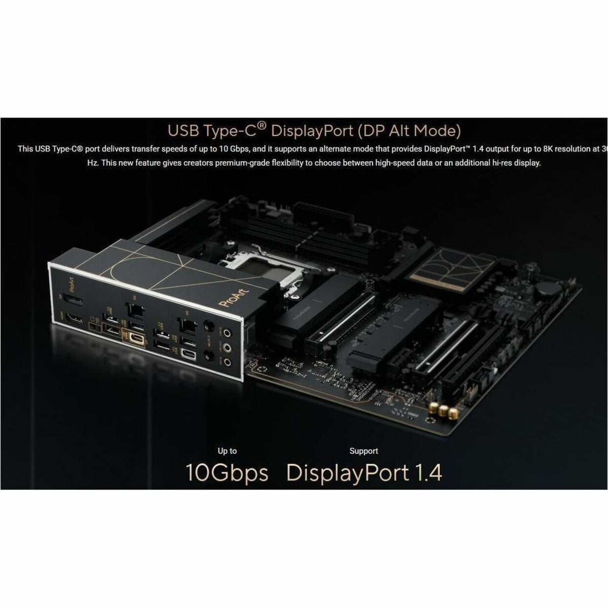 Asus ROG ProArt B850-CREATOR WIFI NEO Gaming Desktop Motherboard - AMD B850 Chipset - Socket AM5 - ATX - Alternate view 16
