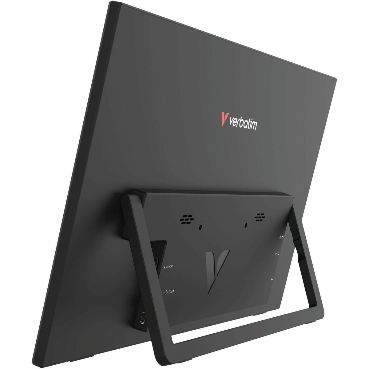 Verbatim Light 16' Class Full HD LCD Monitor - 16:9 - Left view