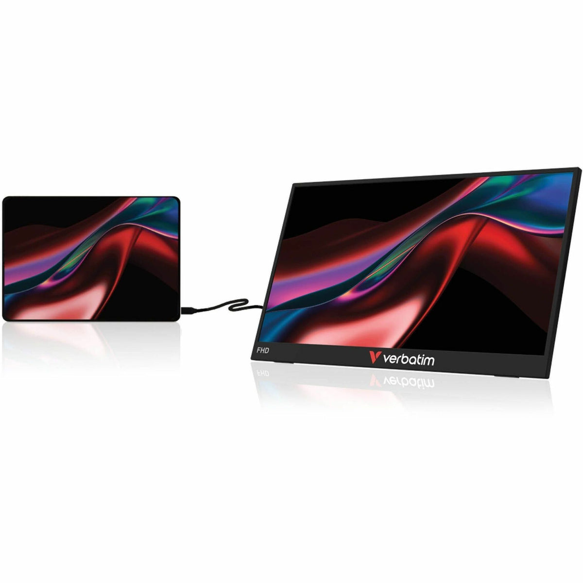 Verbatim Light 16' Class Full HD LCD Monitor - 16:9 - Alternate view 9