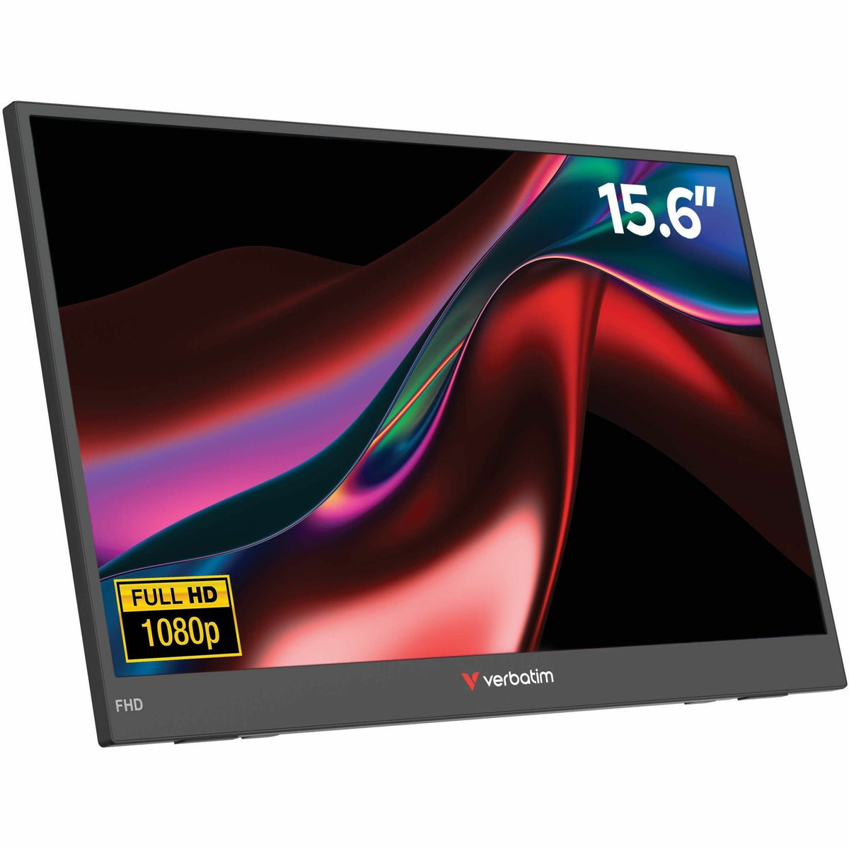 Verbatim Light 16' Class Full HD LCD Monitor - 16:9 - Right view