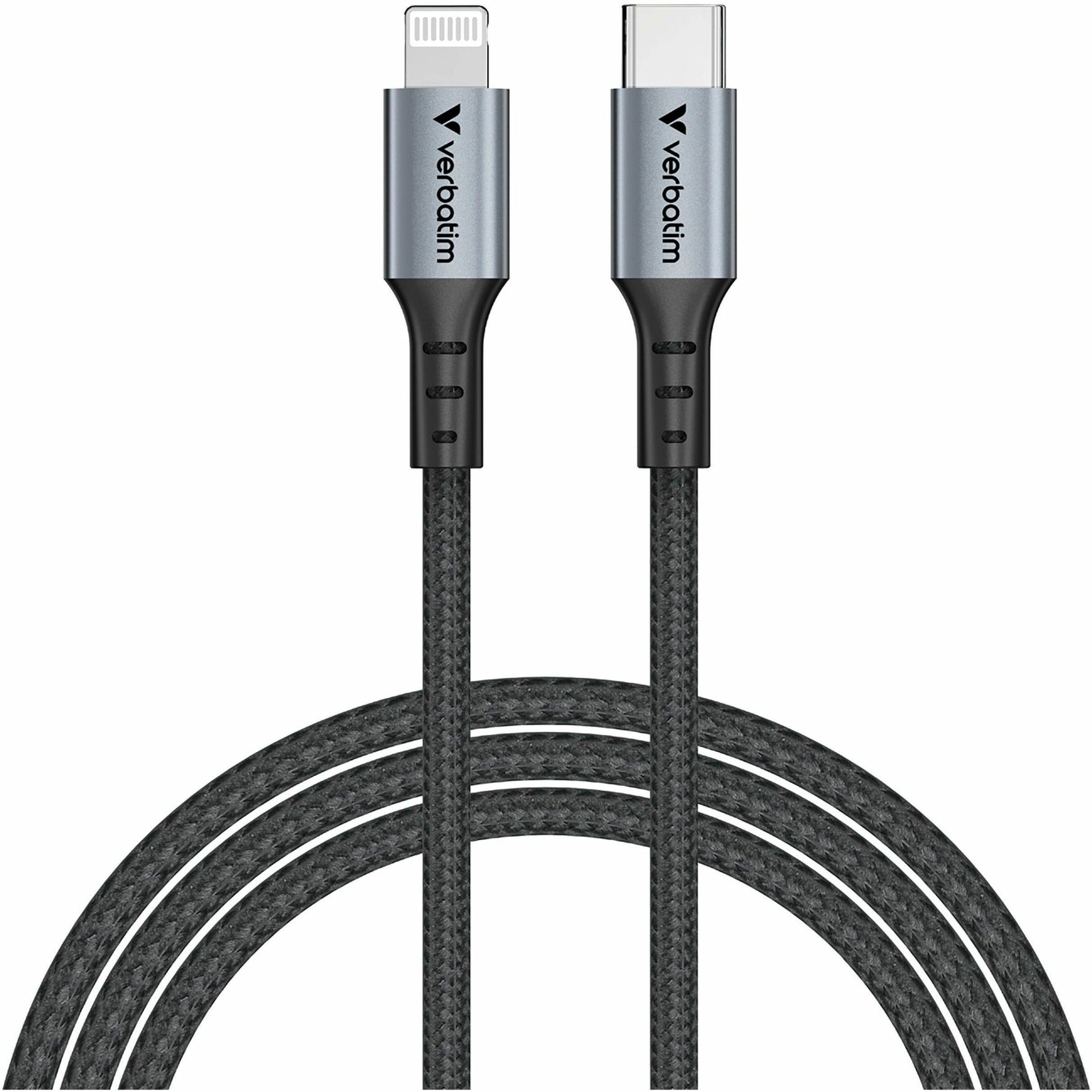 Verbatim 1.22 m Lightning/USB-C Data Transfer Cable