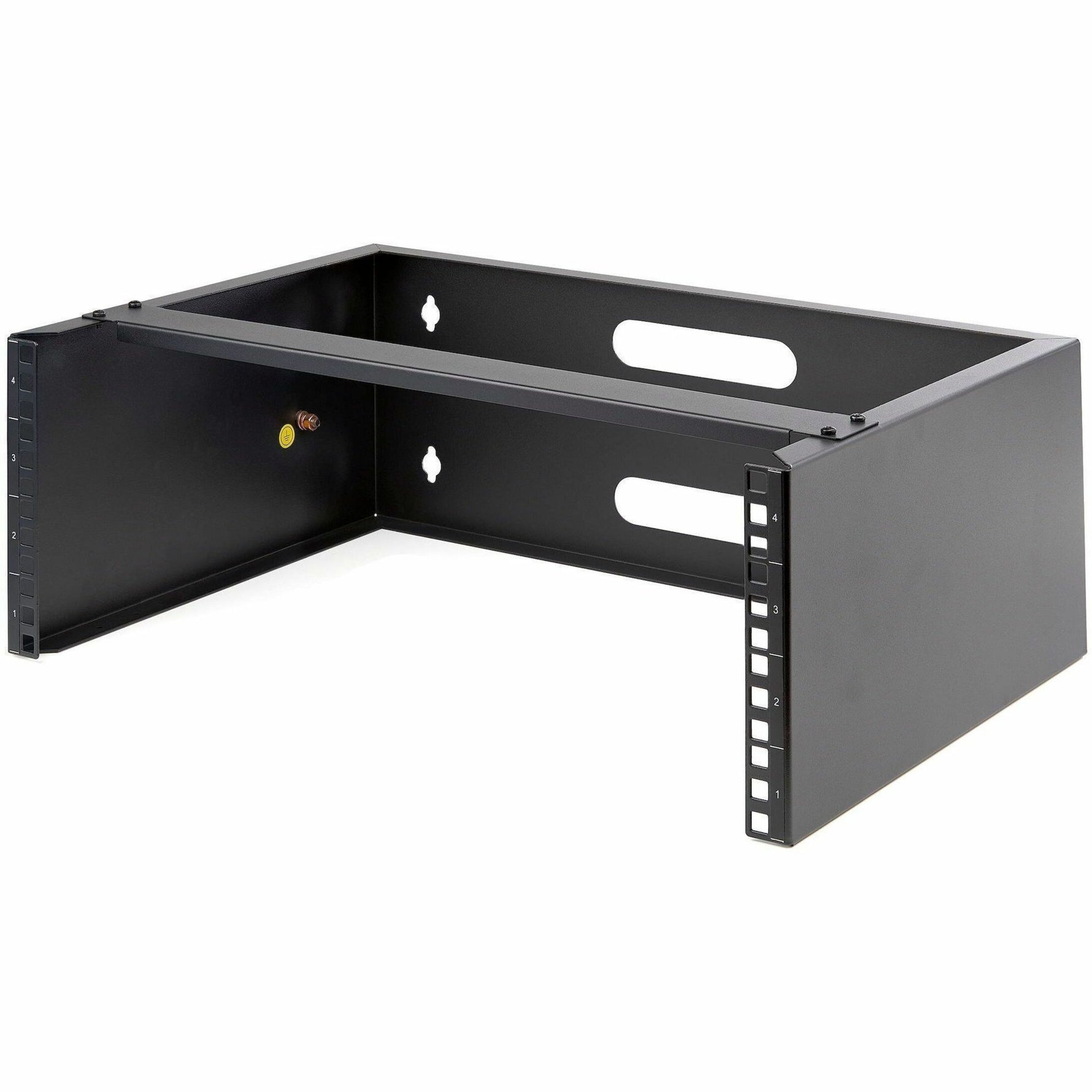 StarTech.com Wall Mount for Rack, Patch Panel, Switch, Network Equipment - Black