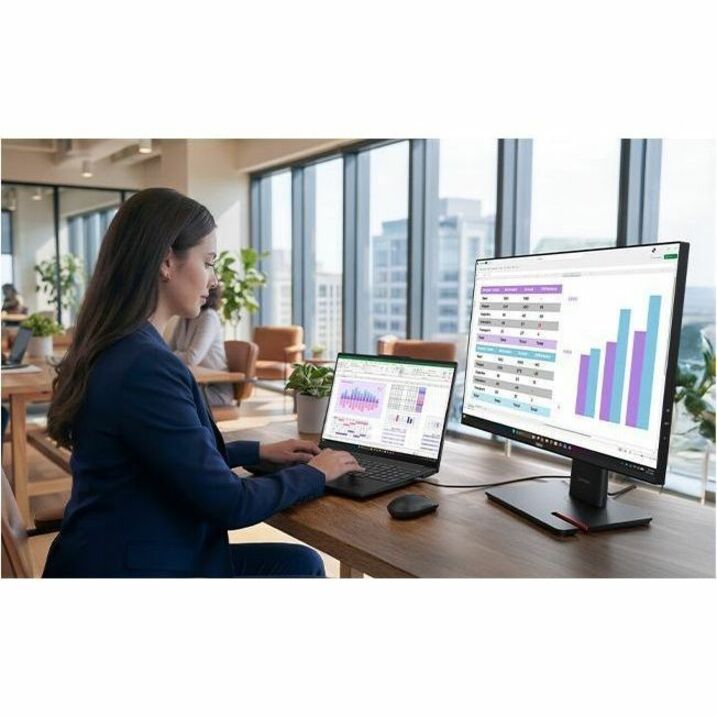 Lenovo ThinkPad T16 Gen 5 21WT004TAU 16' Copilot+ PC Notebook - WUXGA - Intel Core Ultra 5 325 - 16 GB - 512 GB SSD - English (US) Keyboard - Smart Card Reader - Eclipse Black