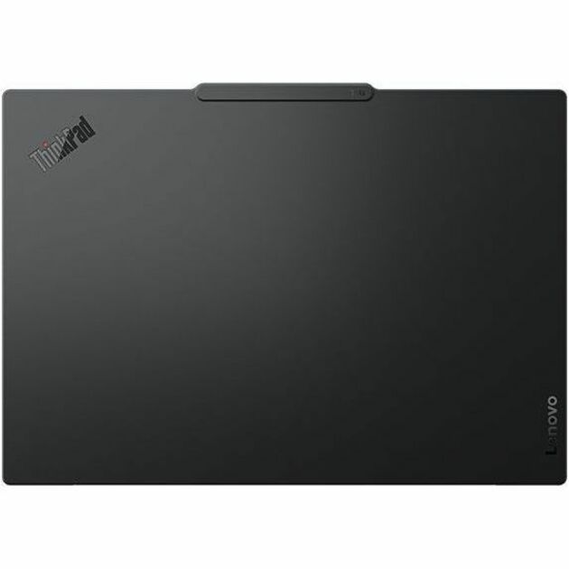 Lenovo ThinkPad T14s Gen 7 21YU0043AU 14' Copilot+ PC Notebook - WUXGA - Intel Core Ultra 5 325 - 32 GB - 512 GB SSD - English (US) Keyboard - Black - Top view