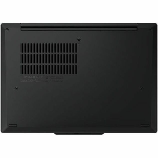 Lenovo ThinkPad T14s Gen 7 21YU0043AU 14' Copilot+ PC Notebook - WUXGA - Intel Core Ultra 5 325 - 32 GB - 512 GB SSD - English (US) Keyboard - Black - Bottom view