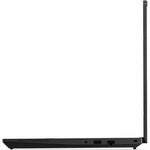 Lenovo ThinkPad T16 Gen 5 21WT004WAU 16' Copilot+ PC Notebook - 5G - WUXGA - Intel Core Ultra 7 355 - 32 GB - 512 GB SSD - English (US) Keyboard - Smart Card Reader - Eclipse Black - Left view