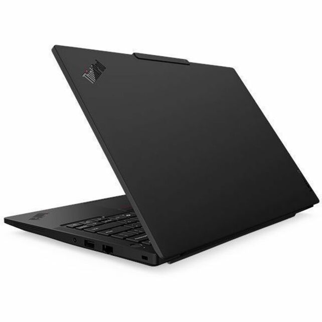 Lenovo ThinkPad T14 Gen 7 21WV0019AU 14' Copilot+ PC Notebook - WUXGA - AMD Ryzen AI 7 PRO 450 - 32 GB - 512 GB SSD - English (US) Keyboard - Black - Top view