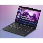 Lenovo ThinkPad X1 Carbon Gen 14 Aura Edition 21V7009QAU 14' Copilot+ PC Ultrabook - 2.8K - Intel Core Ultra 7 355 - Intel Evo Platform - 32 GB - 512 GB SSD - English (US) Keyboard - Black - Alternate view 20