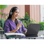 Lenovo ThinkPad X1 Carbon Gen 14 Aura Edition 21V7009QAU 14' Copilot+ PC Ultrabook - 2.8K - Intel Core Ultra 7 355 - Intel Evo Platform - 32 GB - 512 GB SSD - English (US) Keyboard - Black - Alternate view 15