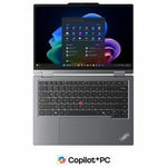 Lenovo ThinkPad X1 Gen 11 Aura Edition 21V9003SAU 14' Touchscreen Convertible Copilot+ PC 2 in 1 Notebook - WUXGA - 120 Hz - Intel Core Ultra 7 365 - vPro Technology - Intel Evo Platform - 32 GB - 512 GB SSD - English (US) Keyboard - Thunder Gray