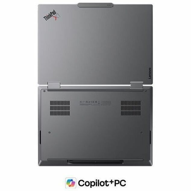 Lenovo ThinkPad X1 Gen 11 Aura Edition 21V9003SAU 14' Touchscreen Convertible Copilot+ PC 2 in 1 Notebook - WUXGA - 120 Hz - Intel Core Ultra 7 365 - vPro Technology - Intel Evo Platform - 32 GB - 512 GB SSD - English (US) Keyboard - Thunder Gray