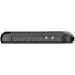 Strike Rugged Case for Samsung Galaxy A37 Smartphone - Textured - Black - Top view