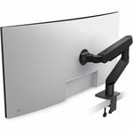 Dell HDA26 Mounting Arm for Monitor, Display - Black, Silver - Left view