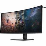 HyperX OMEN 34 35' Class UW-QHD Curved Screen Gaming OLED Monitor - 21:9 - Left view