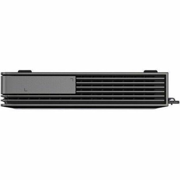 Dell Pro Micro QCM1255 Desktop Computer - AMD Ryzen 7 PRO Ryzen 8000 8700GE - 16 GB - 512 GB PCI Express NVMe 4.0 SSD - Micro PC - Black - Right view
