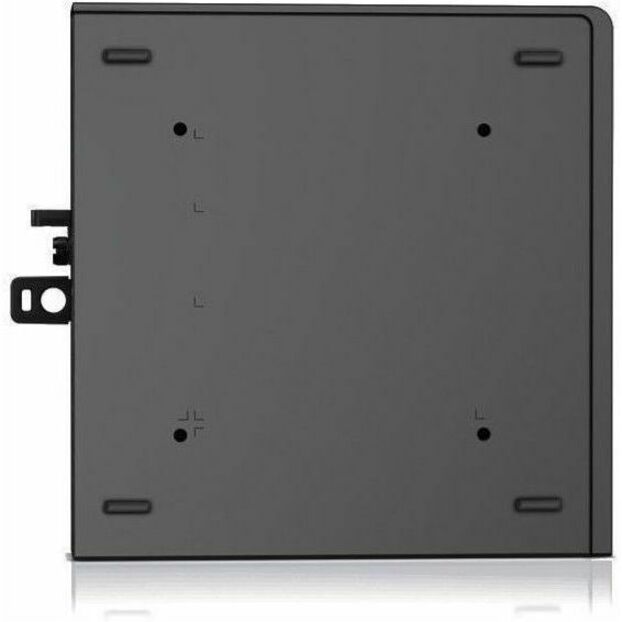 Dell Pro Micro QCM1255 Desktop Computer - AMD Ryzen 7 PRO Ryzen 8000 8700GE - 16 GB - 512 GB PCI Express NVMe 4.0 SSD - Micro PC - Black - Bottom view