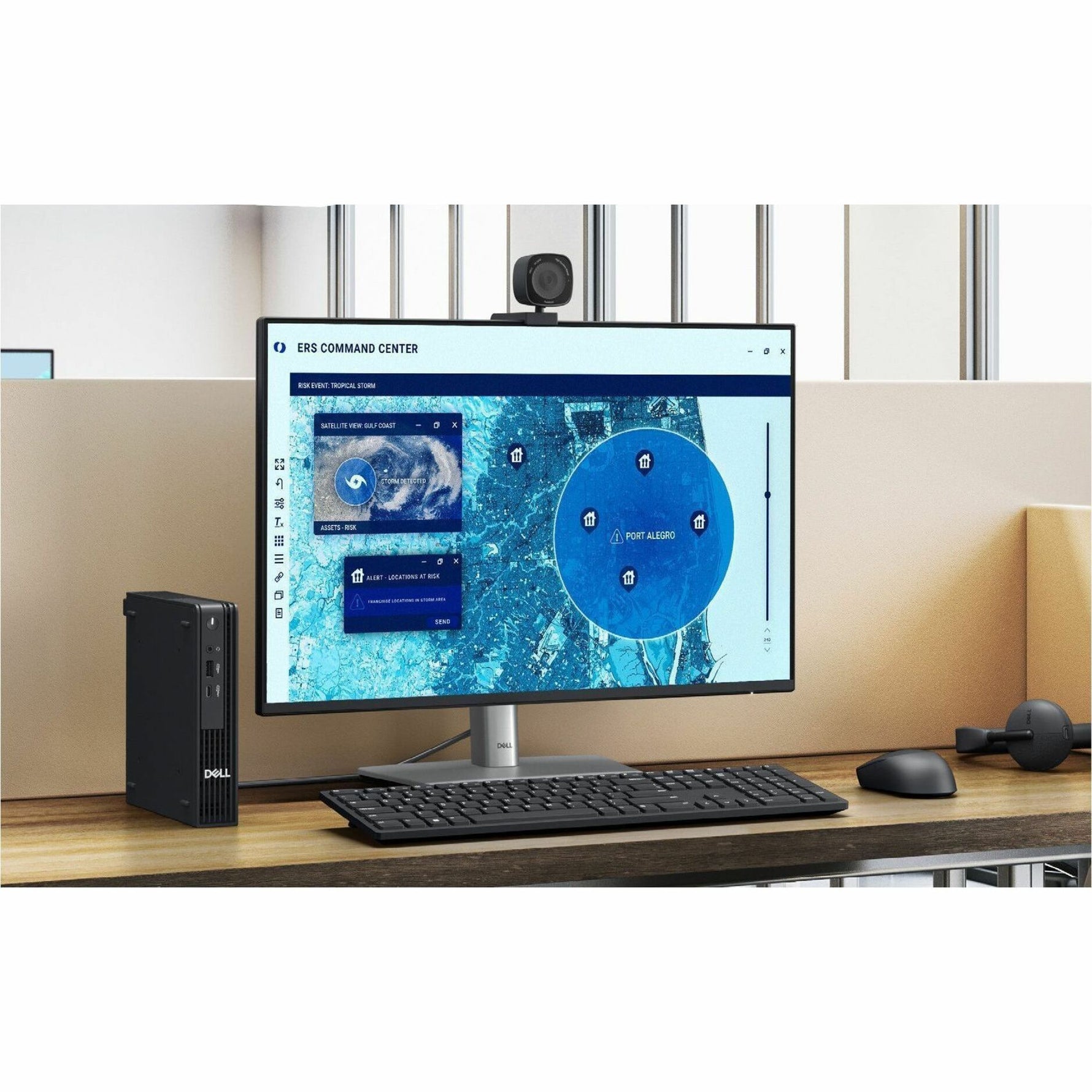 Dell Pro Micro QCM1255 Desktop Computer - AMD Ryzen 7 PRO Ryzen 8000 8700GE - 16 GB - 512 GB PCI Express NVMe 4.0 SSD - Micro PC - Black - Alternate view 7