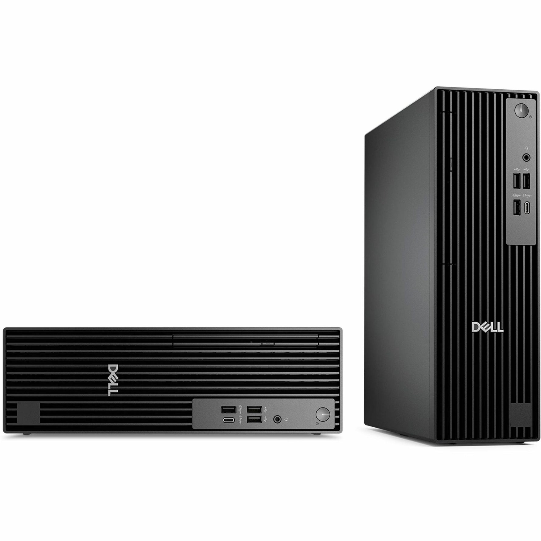Dell Pro Slim QCS1255 Desktop Computer - AMD Ryzen 5 Ryzen 8000 8500G - 16 GB - 512 GB PCI Express NVMe 4.0 SSD - Slim PC - Standard Black - Alternate view 9