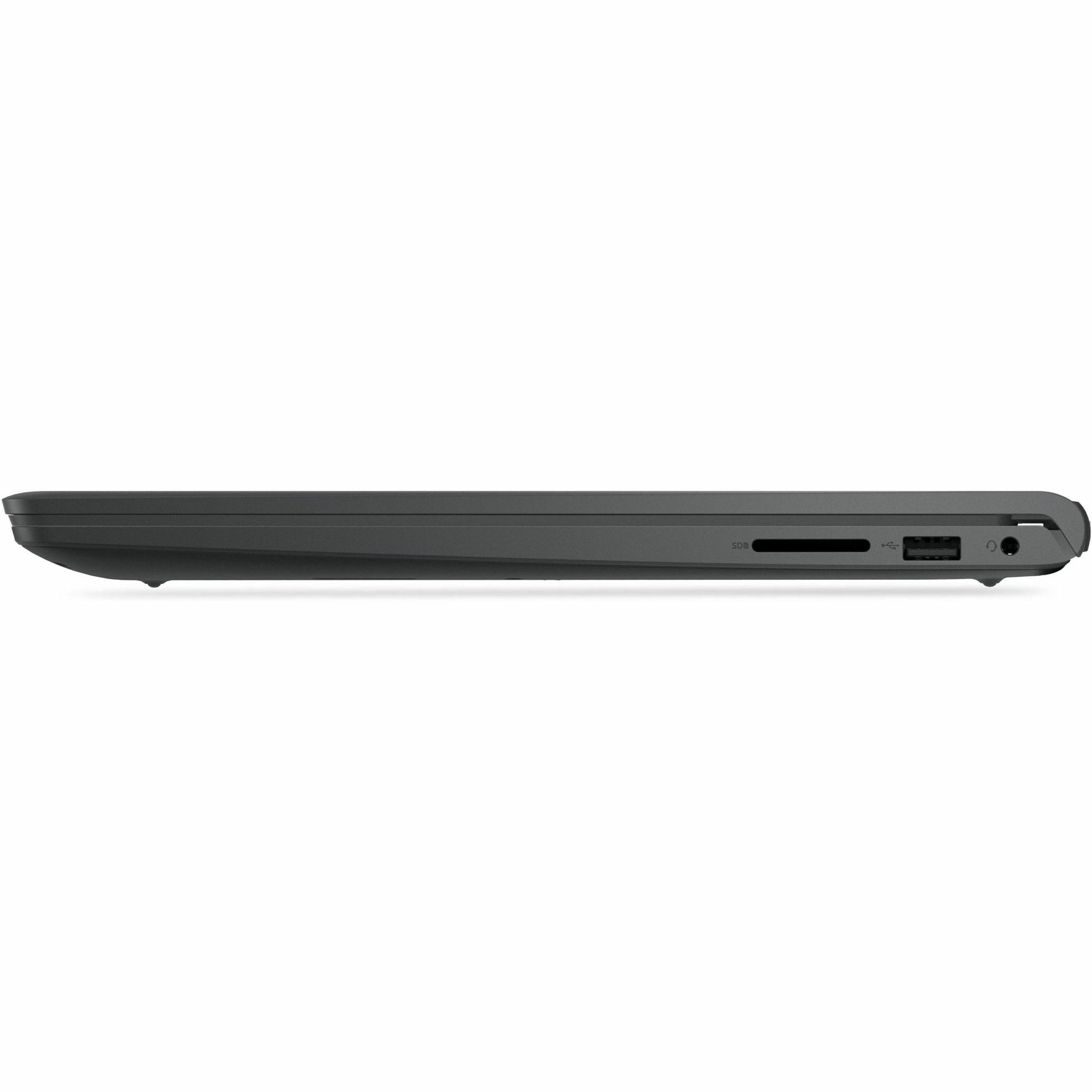 Dell Pro 15 Essential PV15255 15.6' Notebook - Full HD - 120 Hz - AMD Ryzen 5 7520U - 16 GB - 512 GB SSD - English Keyboard - Carbon Black - Left view