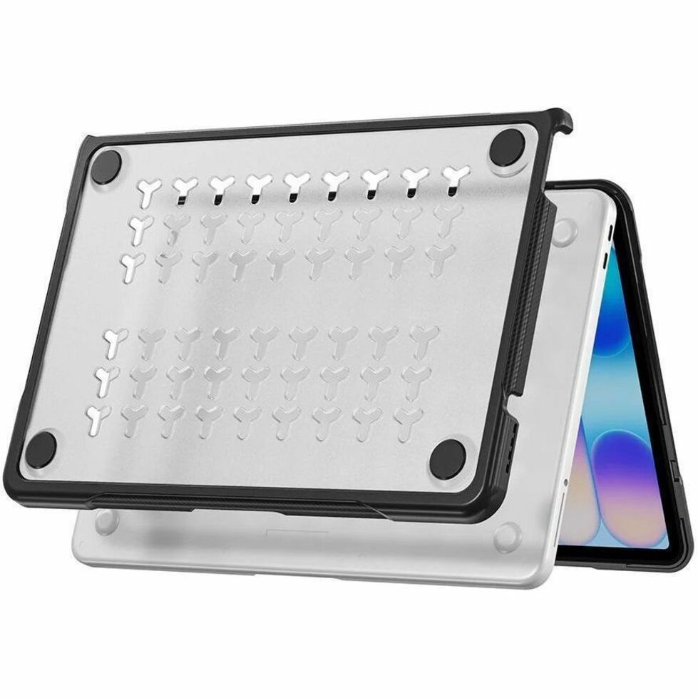 Strike Case for Apple Notebook - Black - Bottom view
