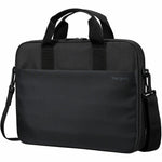 Targus Intellect TBS978GL Carrying Case (Briefcase) for 33 cm (13') to 35.6 cm (14') Notebook - Black - Left view