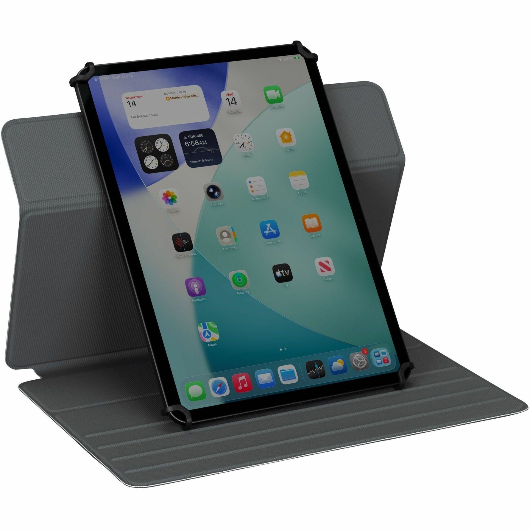 Targus SafeFit THZ997GL Carrying Case (Folio) for 24.1 cm (9.5') to 29.2 cm (11.5') Universal Tablet - Black - Alternate view 8
