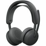 Logitech Zone Wireless 2 ES Wired/Wireless Over-the-head Stereo Headset - Graphite - Left view