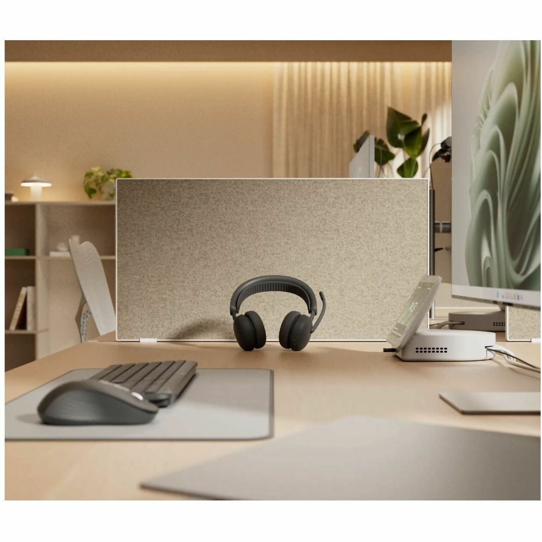 Logitech Zone Wireless 2 ES Wired/Wireless Over-the-head Stereo Headset - Graphite - Alternate view 8