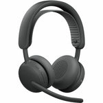 Logitech Zone Wireless 2 ES Wired/Wireless Over-the-head Stereo Headset - Graphite - Right view