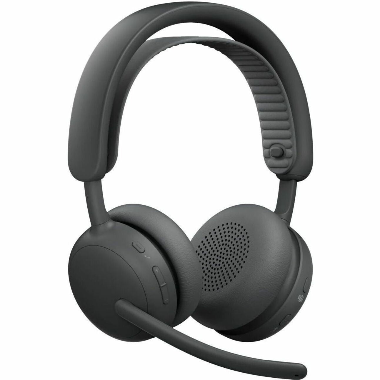 Logitech Zone Wireless 2 ES Wired/Wireless Over-the-head Stereo Headset - Graphite - Right view