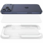 Belkin ScreenForce UltraGlass 2 9H Glass Screen Protector for Apple iPhone 17 Pro Max - Clear - Left view