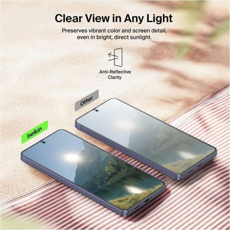 Belkin ScreenForce Titan SmartShield 9H Glass Screen Protector for Samsung Galaxy S26 Ultra - Alternate view 6