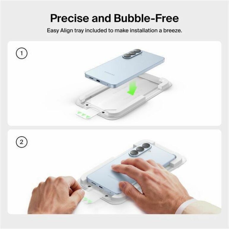 Belkin Titan SmartShield 9H Glass Screen Protector for Samsung Galaxy S26+ - Alternate view 9