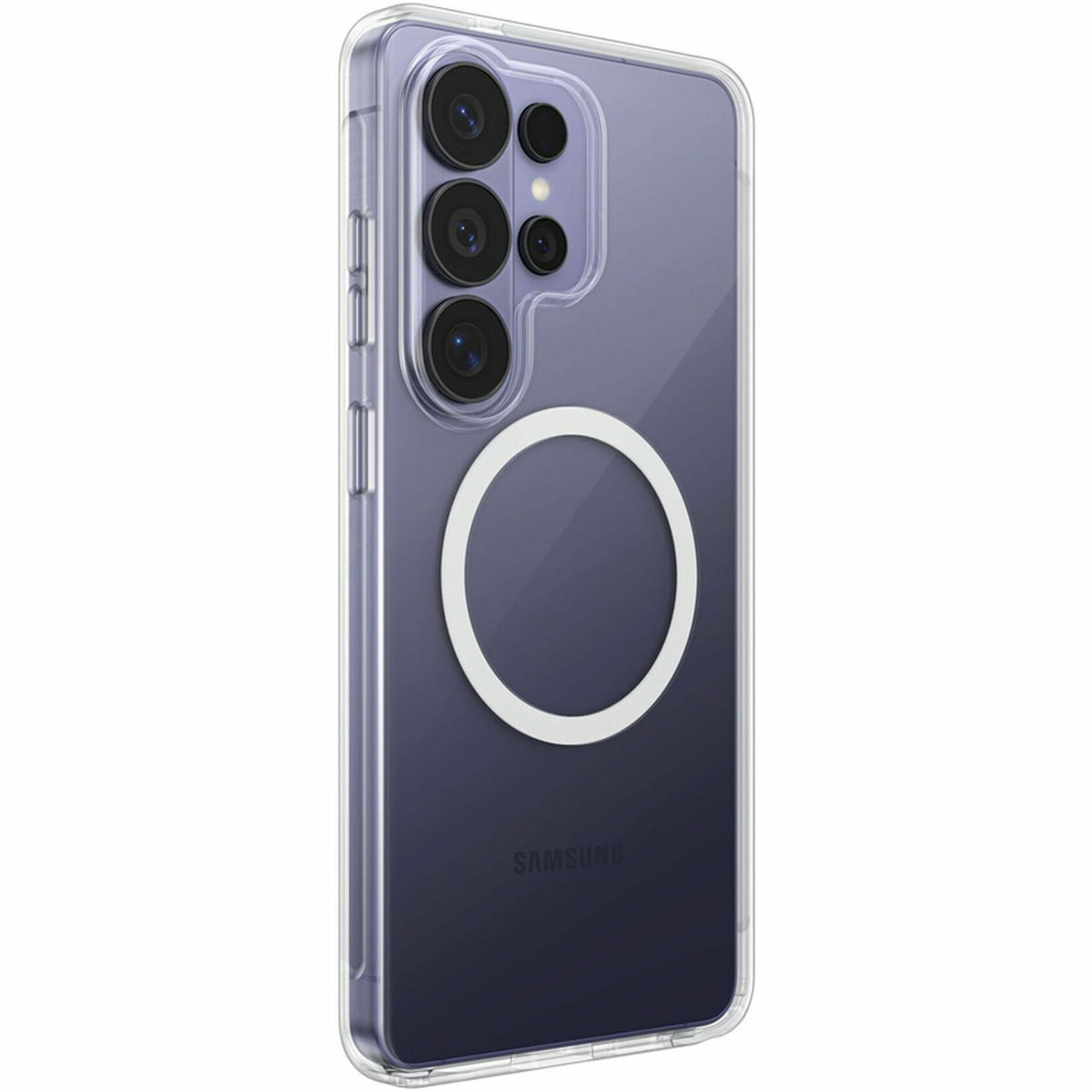 Belkin SheerForce Case for Samsung Galaxy S26 Ultra Smartphone - Grippy Side Grooves, Textured Buttons - Clear - Alternate view 9