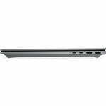 HP OmniBook 7 16-bh0000 16-bh0037TU 16' Notebook - 2.5K - 240 Hz - Intel Core Ultra 7 356H - 32 GB - 1 TB SSD - Meteor Silver Aluminum - Left view